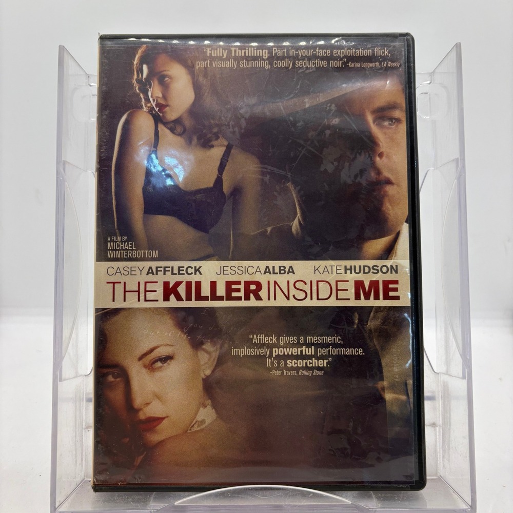 The Killer Inside Me DVD 2010 Casey Affleck Jessica Alba Kate Hudson IFC Films